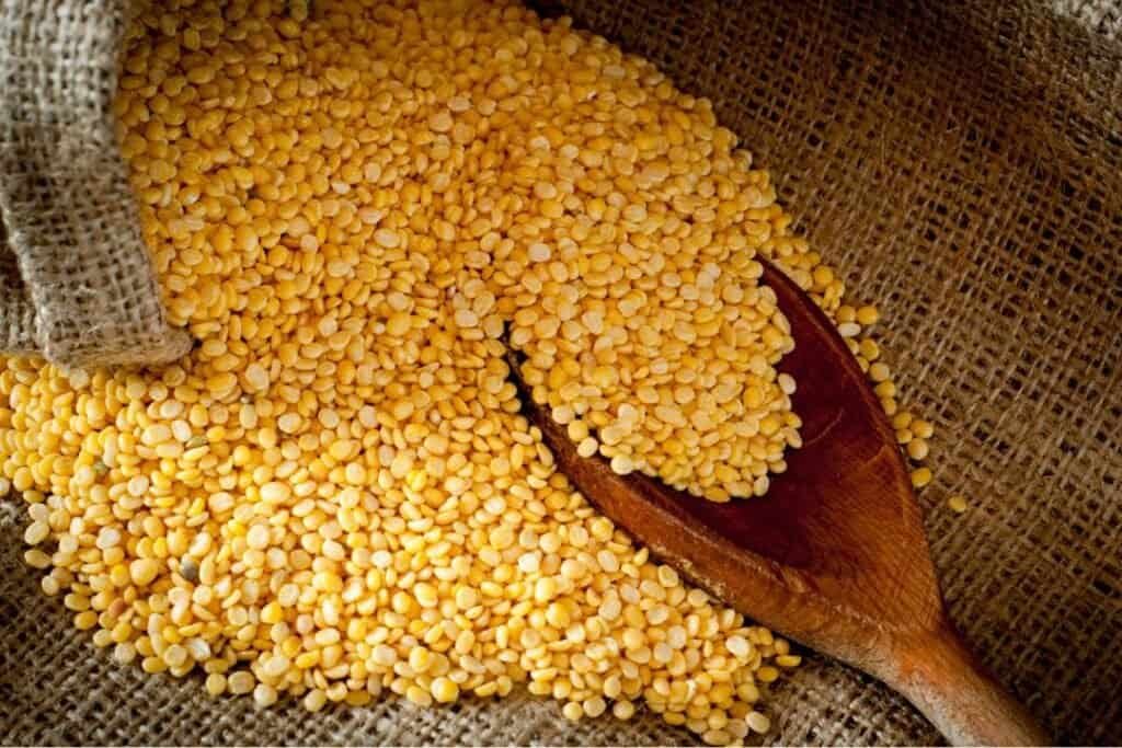 Split Mung bean Moong dhal