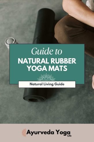 Soft, natural rubber yoga mats with calming colors for enhanced yoga and meditation practice.